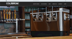 Desktop Screenshot of coldbreakbrewing.com